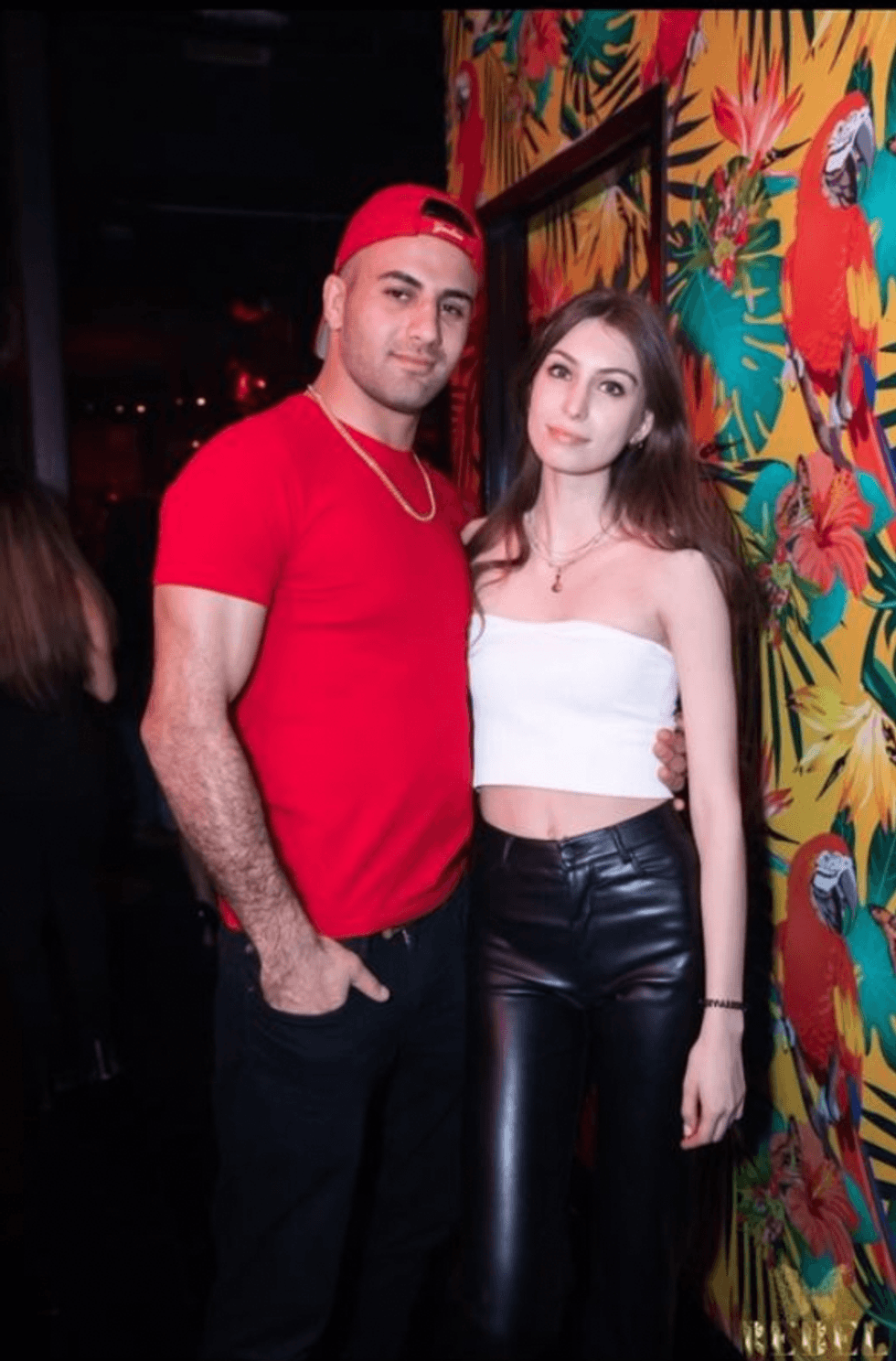 Mohab et sa copine Roxanne.