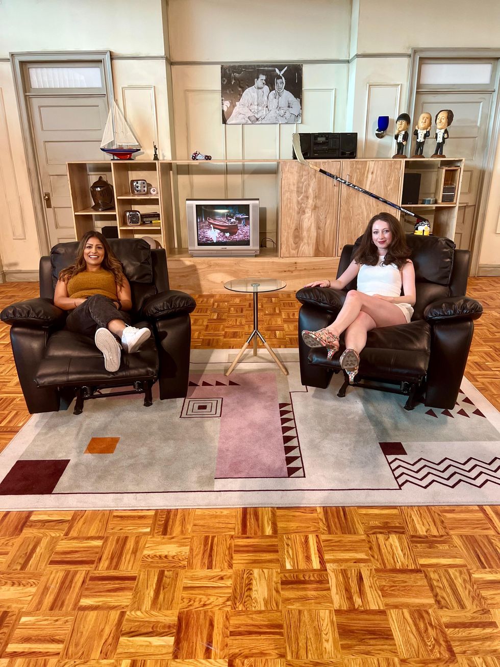 Joey and Chandler's apartment.