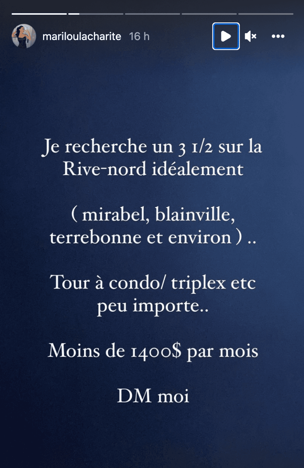 Capture d'\u00e9cran Instagram.