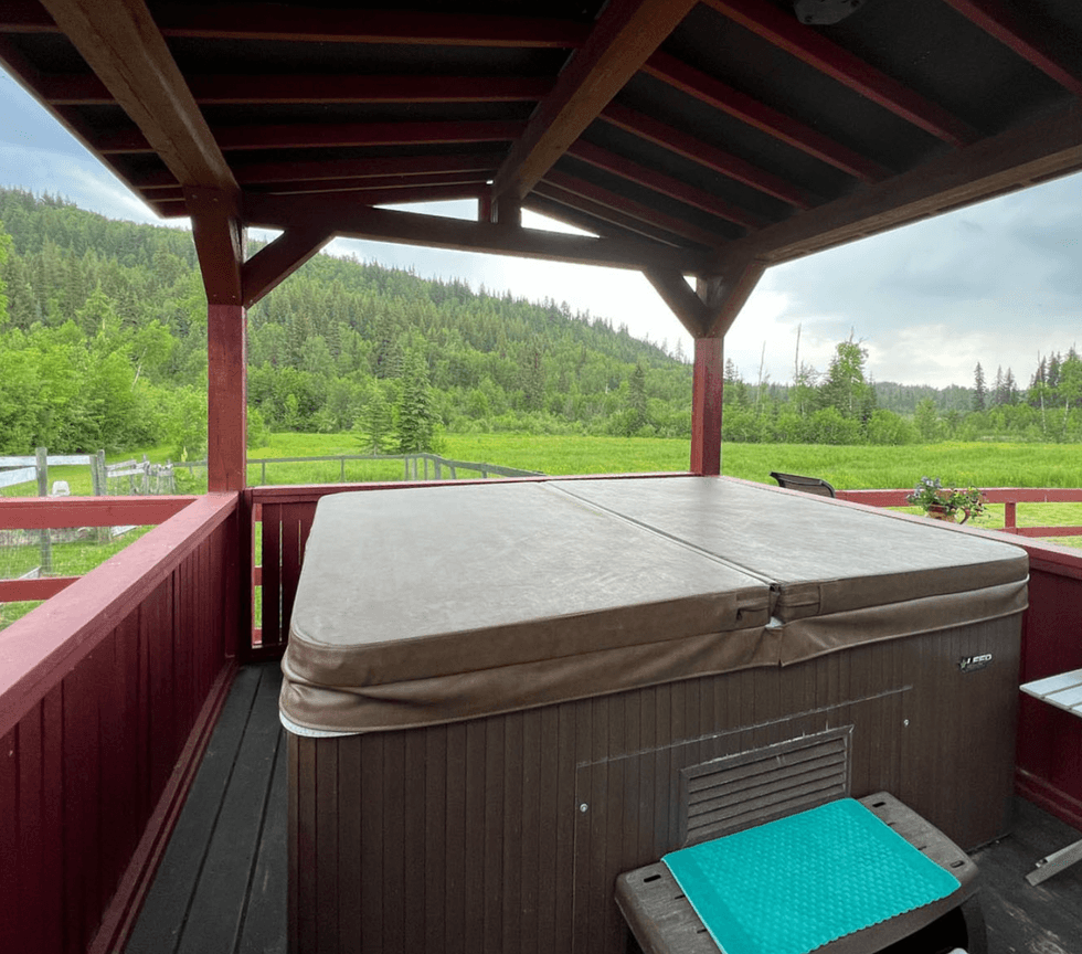 Hot tub.