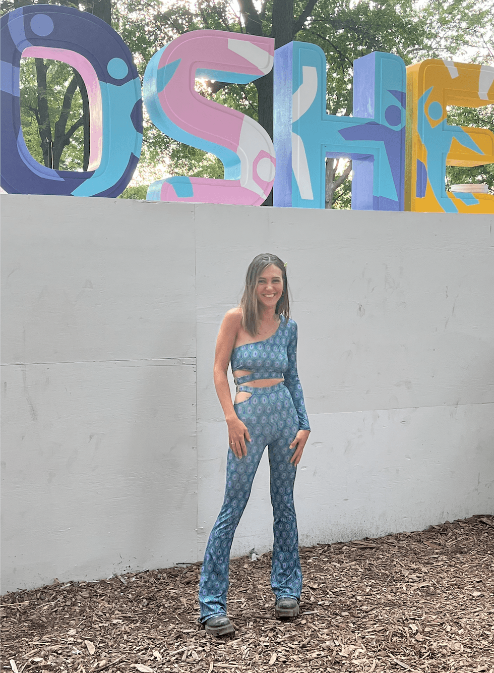 Look de festival \u00e0 Osheaga.