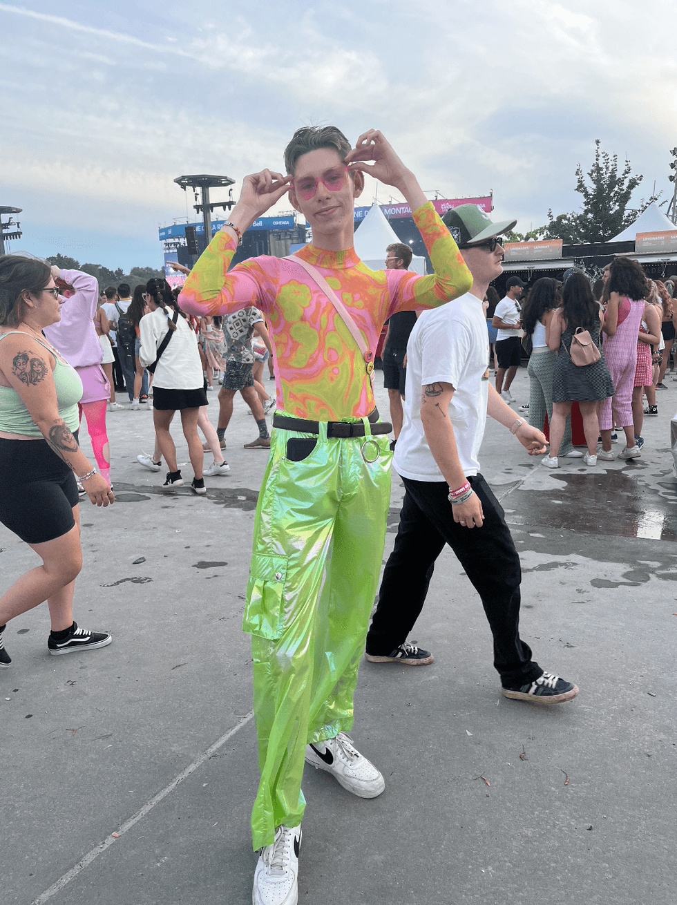 Look de festival \u00e0 Osheaga.