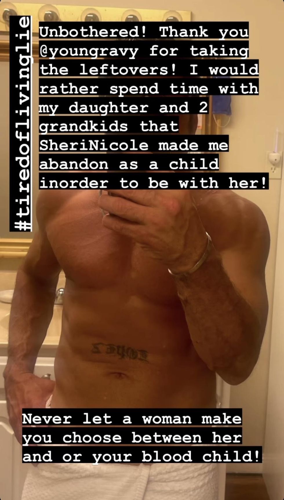 Monty Lopez responding to Yung Gravy dating Sheri Easterling on Instagram.