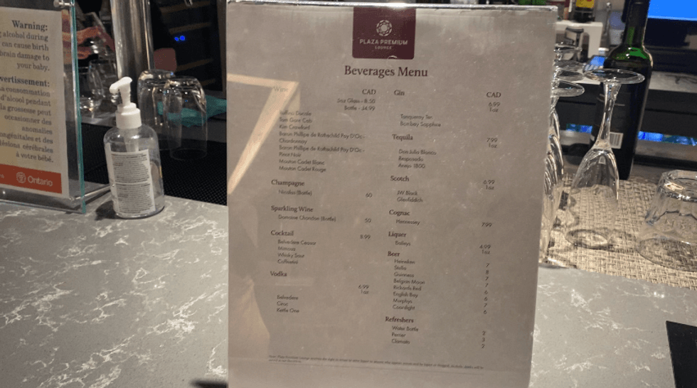 plaza premium international lounge terminal 3 pearson airport