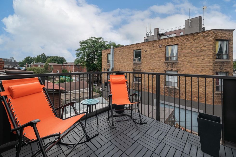 Outdoor patio.