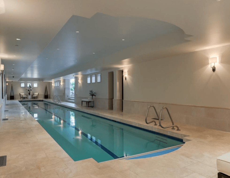 The swimming pool