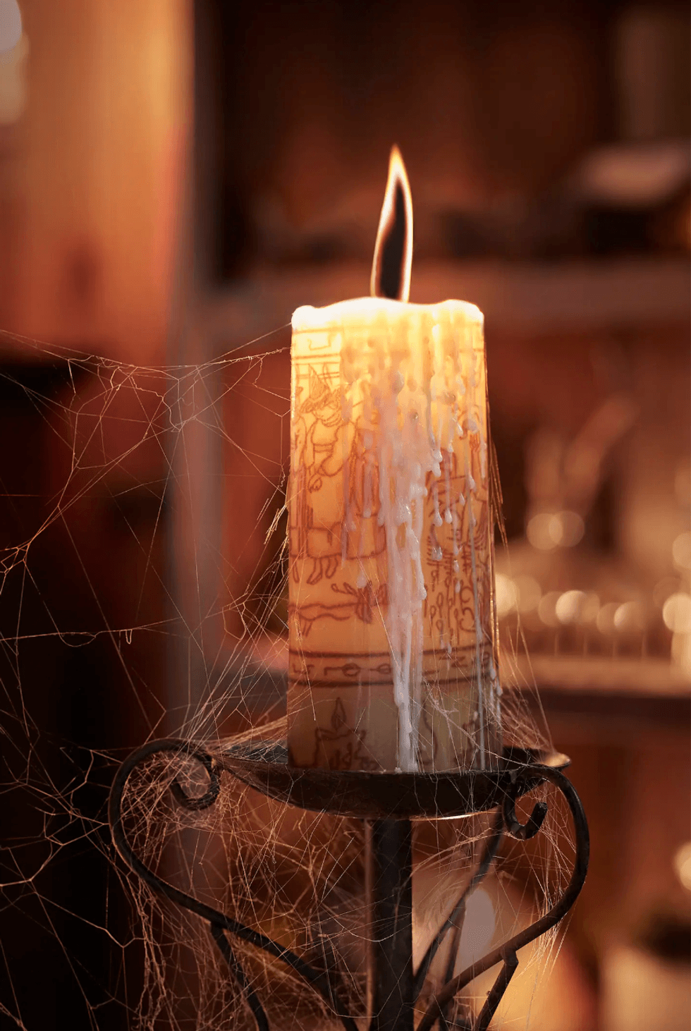The black flame candle.