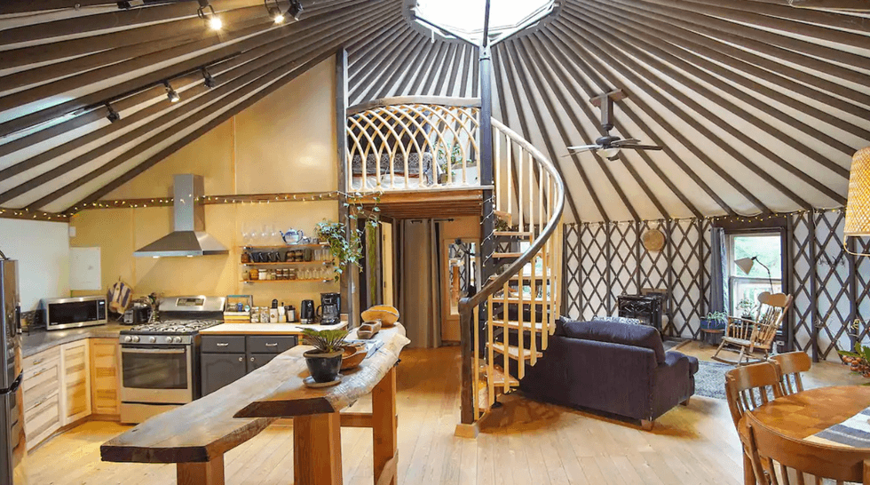 Elderwood Yurt.
