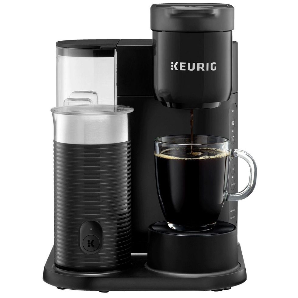 A Keurig coffee maker.