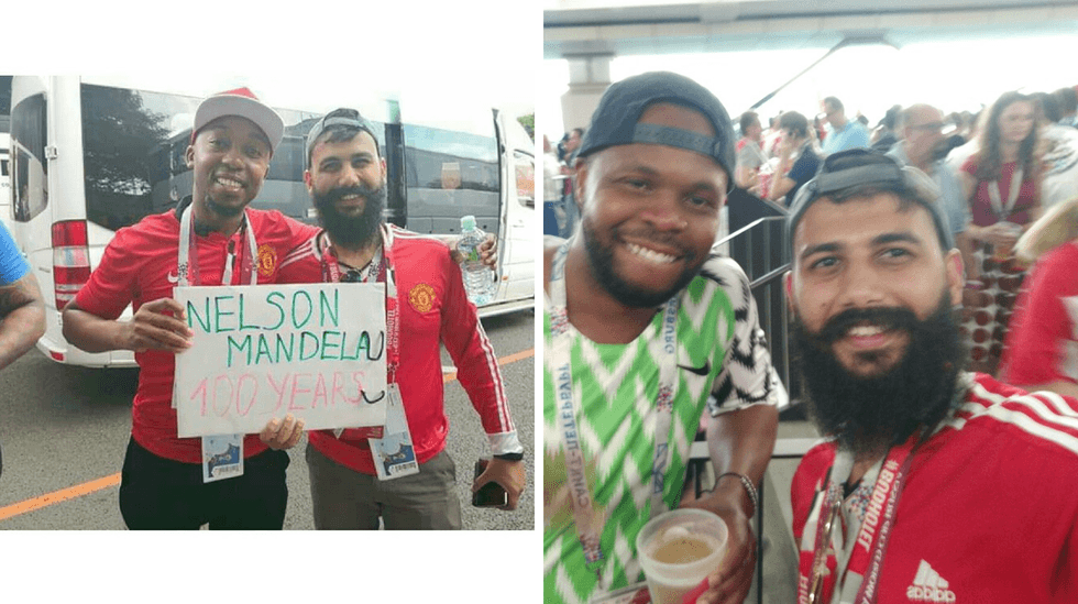 Fans cheered for French players with African roots at the 2018 FIFA World Cup final.