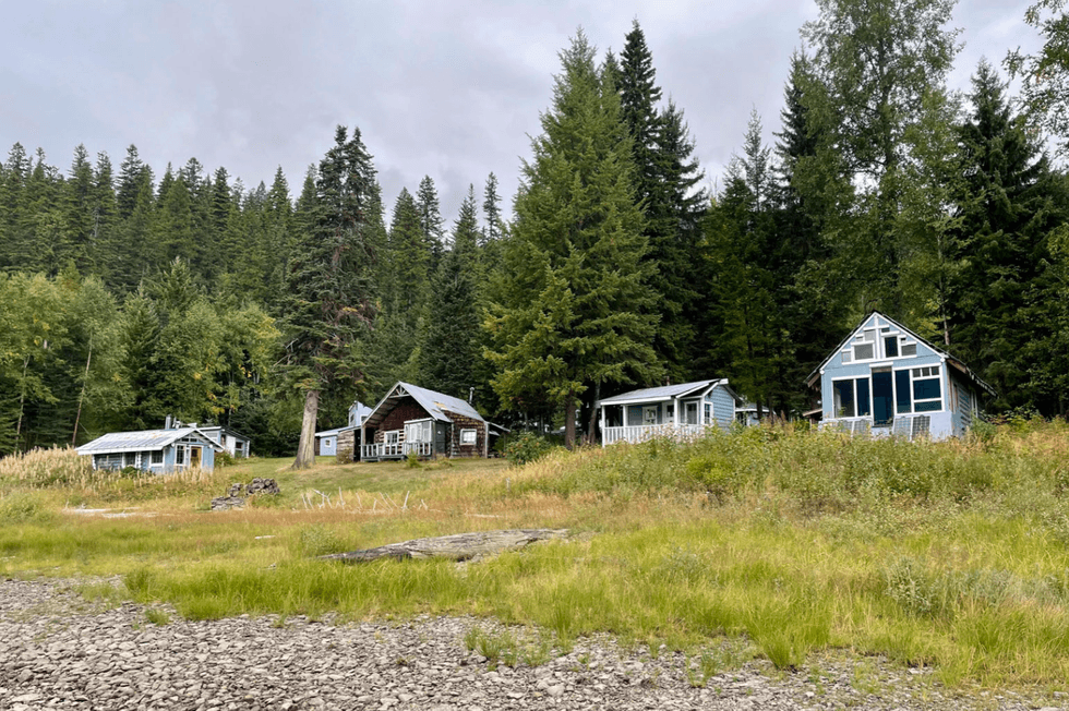 Multi-Home, Lakefront, Off-Grid Retreat.