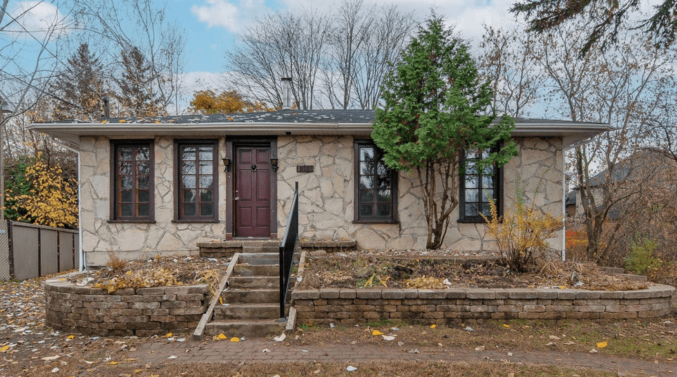Une maison.