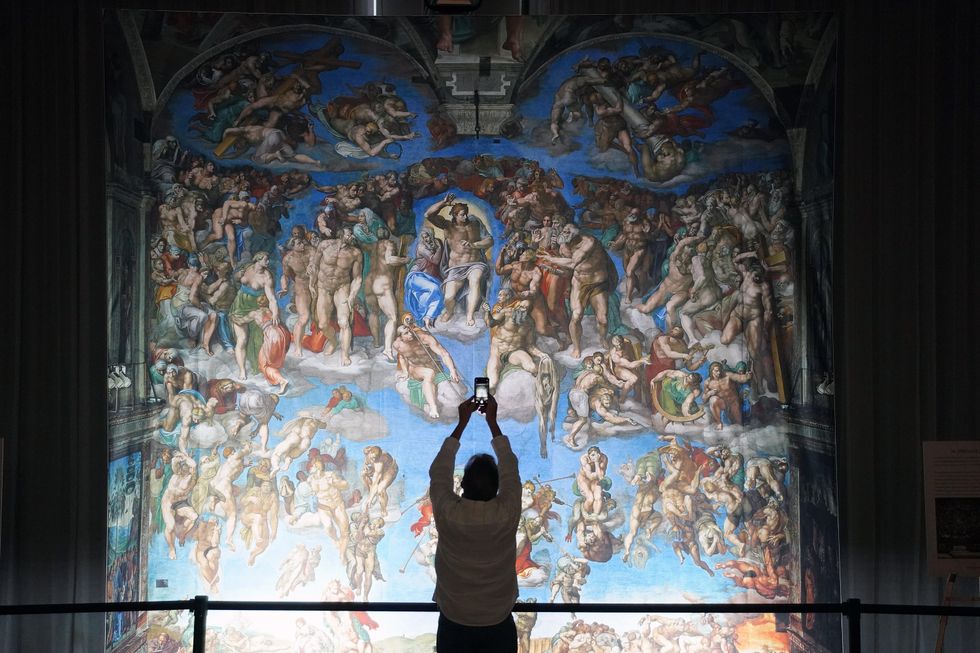 Michelangelo\u2019s Sistine Chapel: The Exhibition.