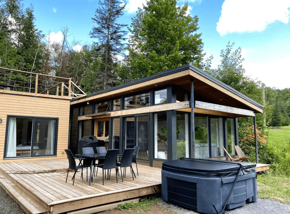 Ancien chalet de Catherine Peach.
