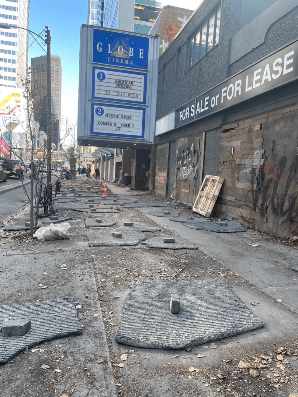 Calgary during filming The Last Of Us