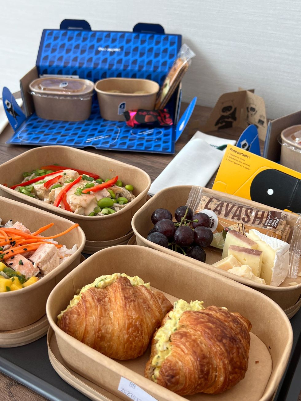 Food selection.