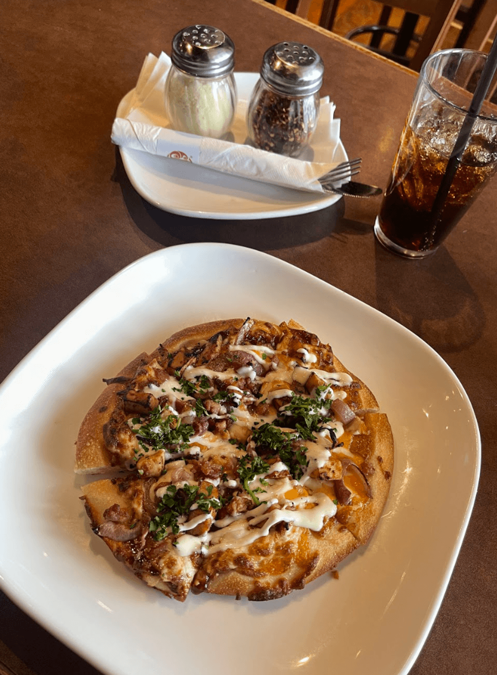 Food at Boston Pizza