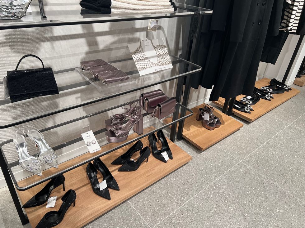 Shoes at Mango.
