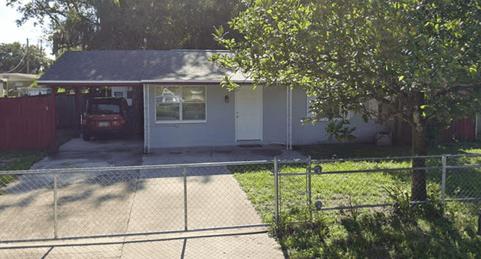 The Tampa home.