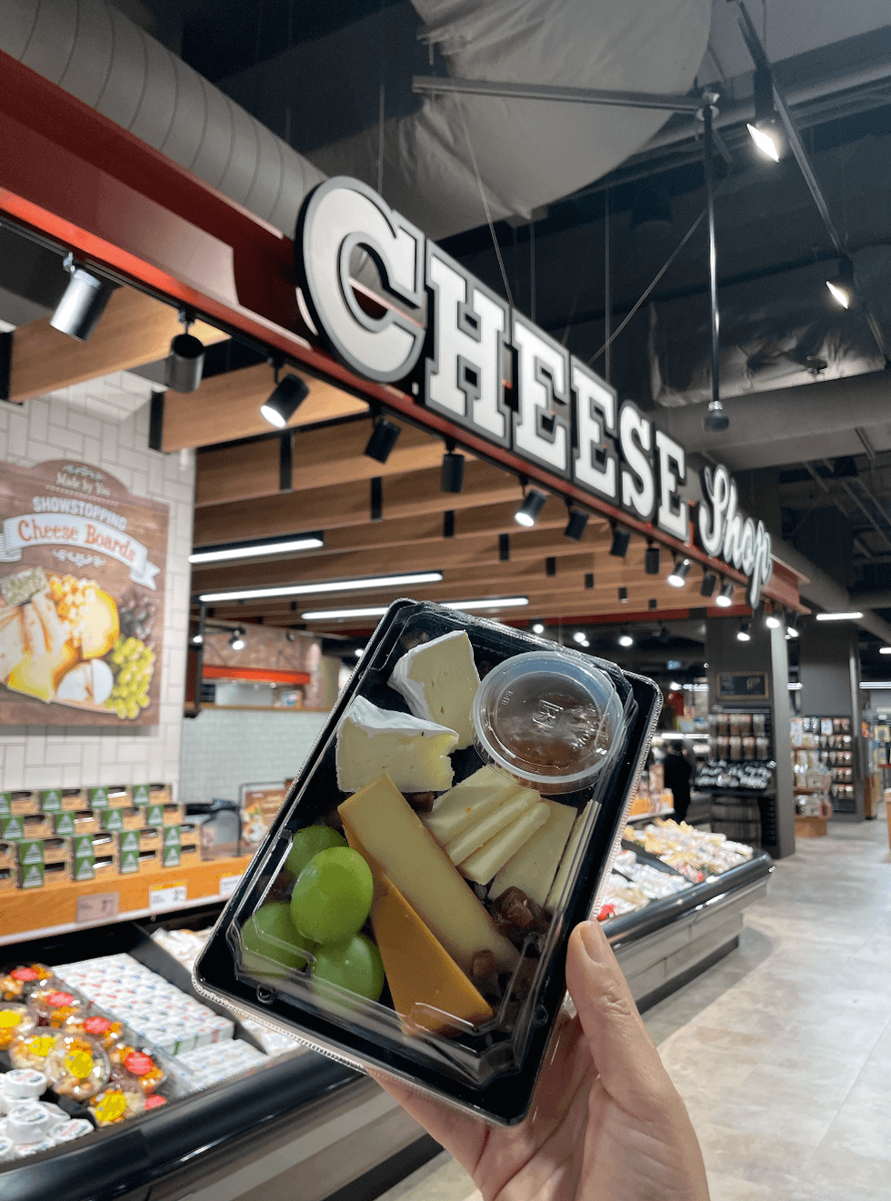 Cheese section at Farm Boy