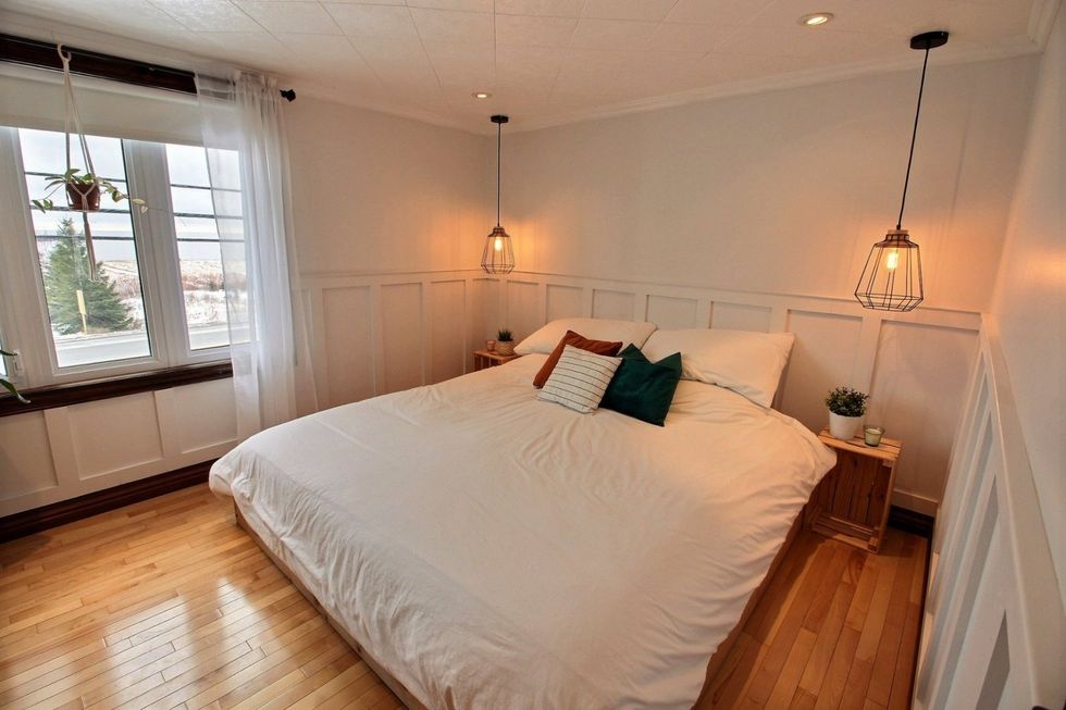 La chambre principale.