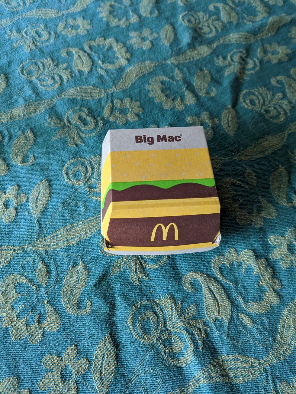 An American Big Mac box.