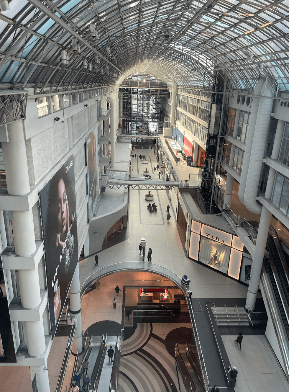 View from BMO Place, located about Nordstrom.