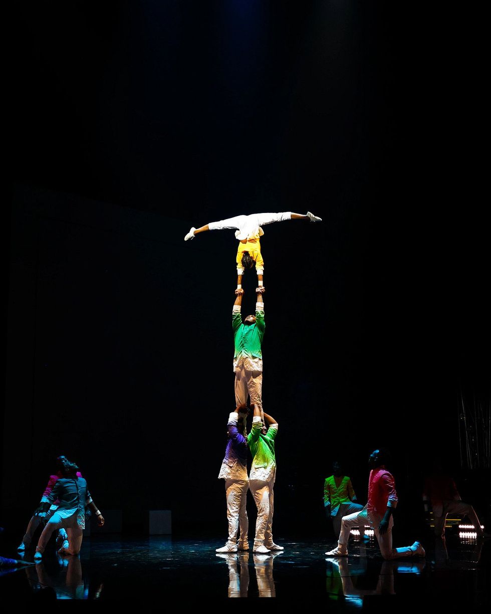 Spectacle ECHO du Cirque du Soleil.