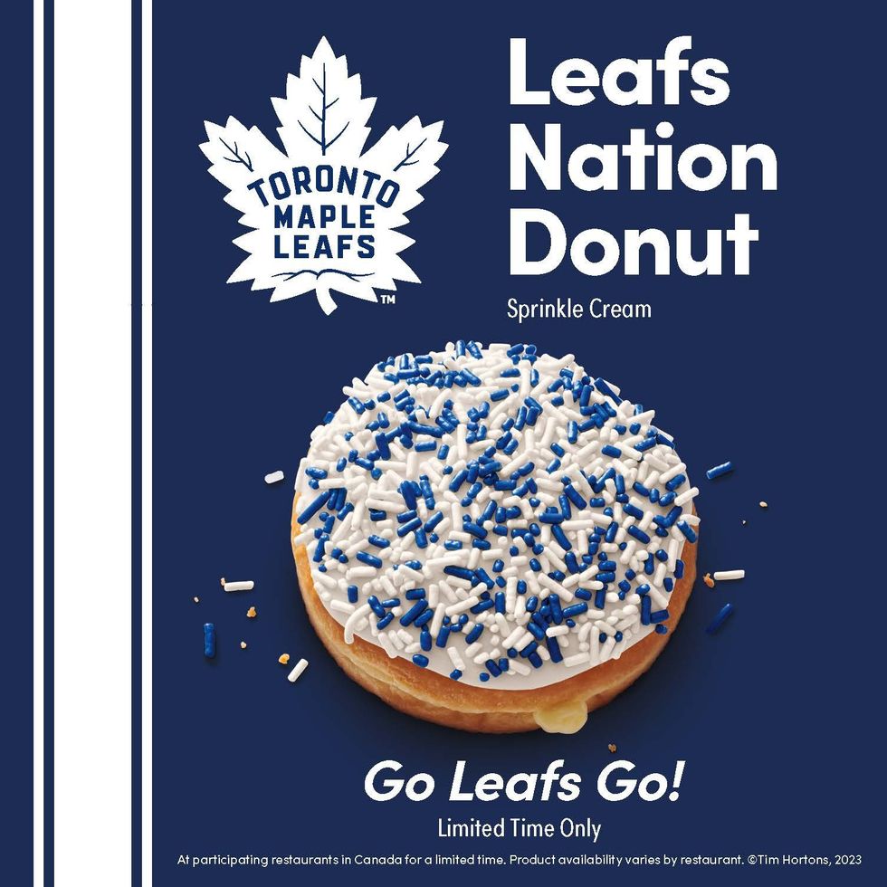 The Leafs Nation Donut.
