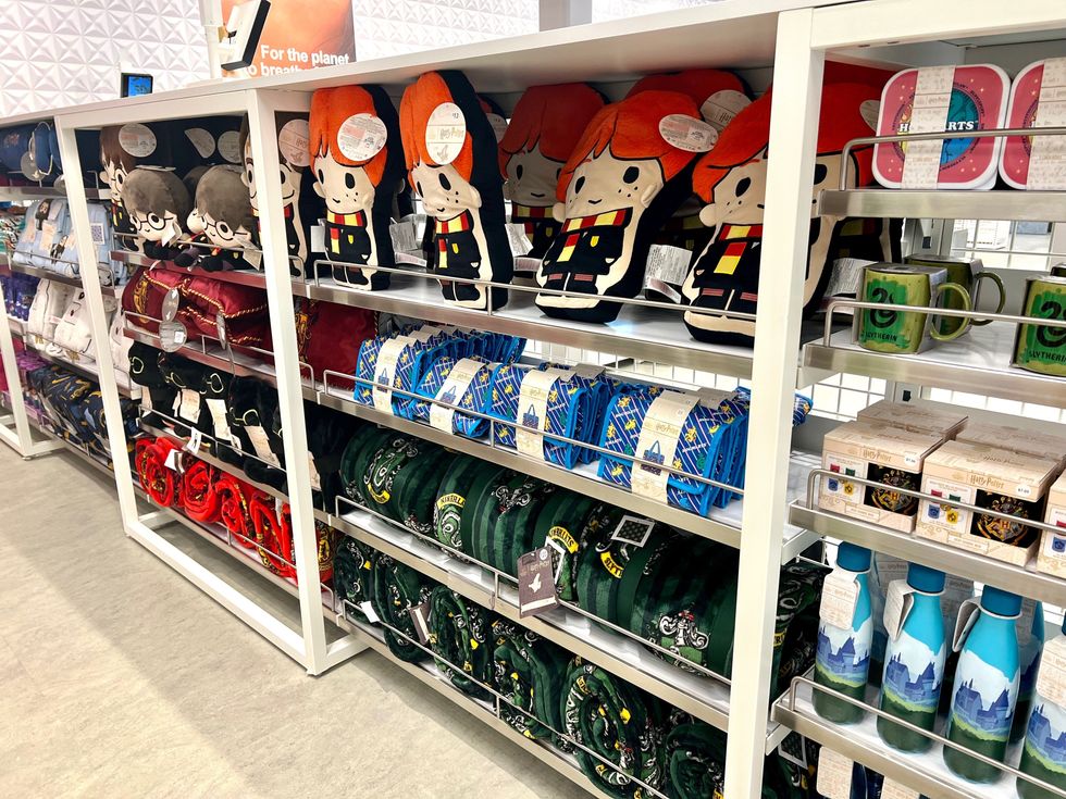 Harry Potter items at Primark.