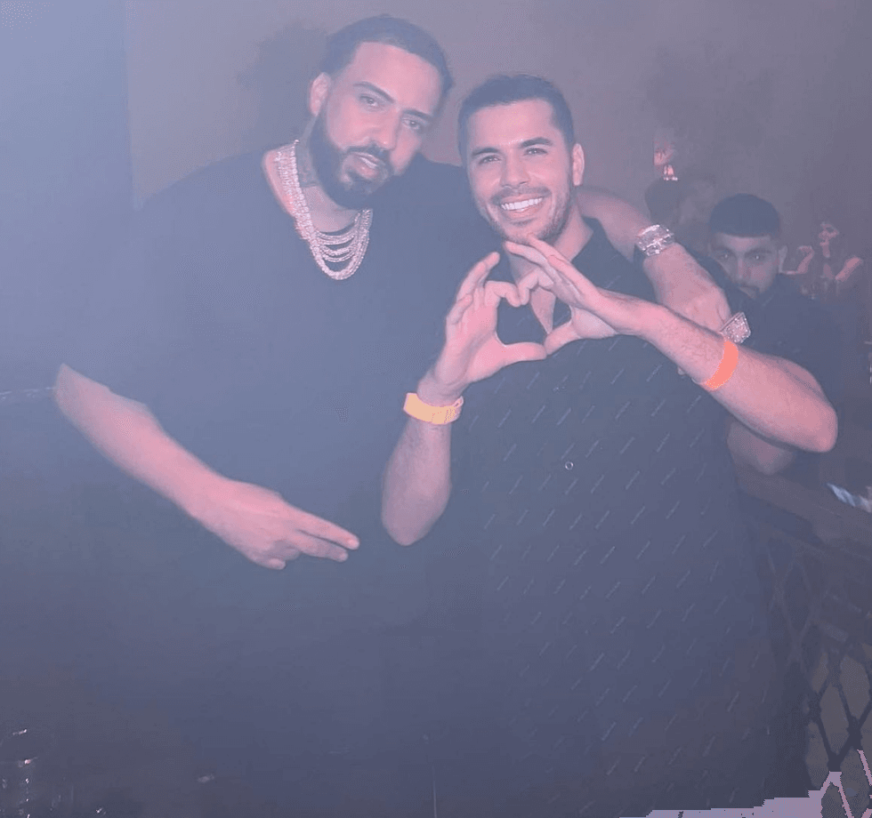 French Montana et Amine.