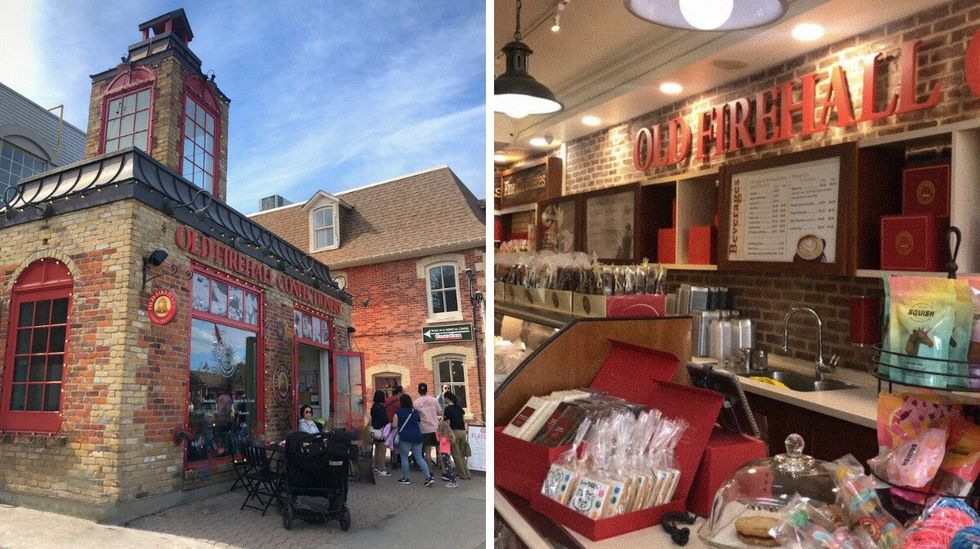 The Old Firehall Confectionery.