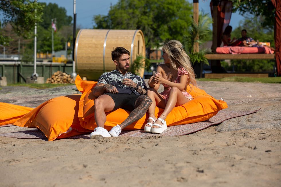 Couple from Bachelor in Paradise Canada.