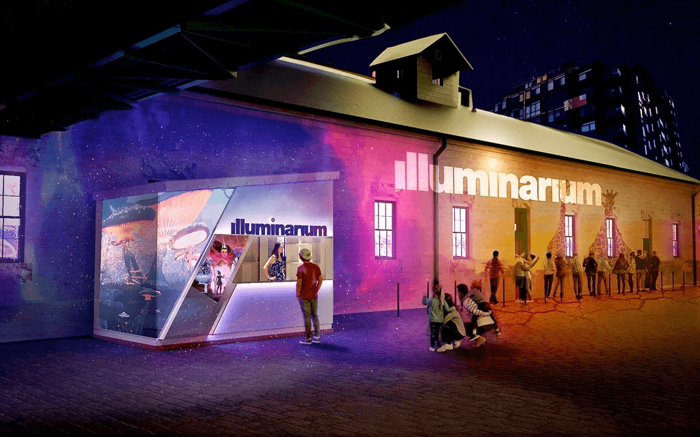 Illuminarium exterior.
