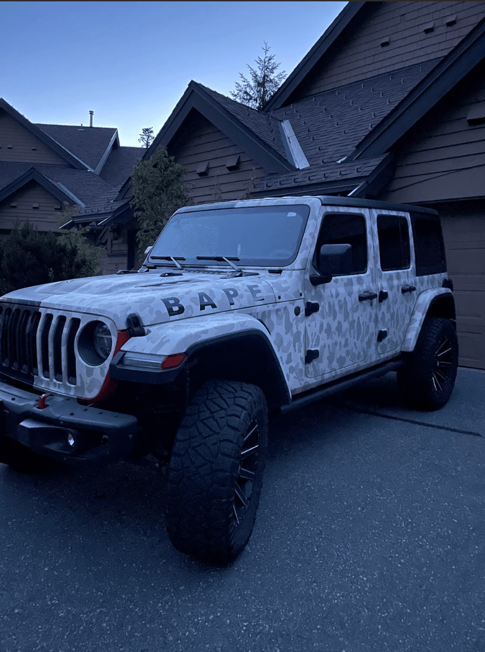 Jeep Wrangler.