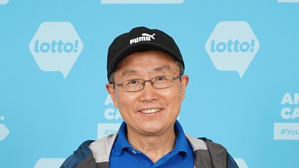Ontario Lotto 6/49 winner Jianping Fu.