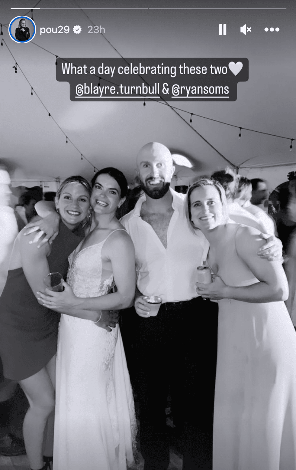 Laura Stacey, Blayre Turnbull, Ryan Sommer and Marie-Philip Poulin.