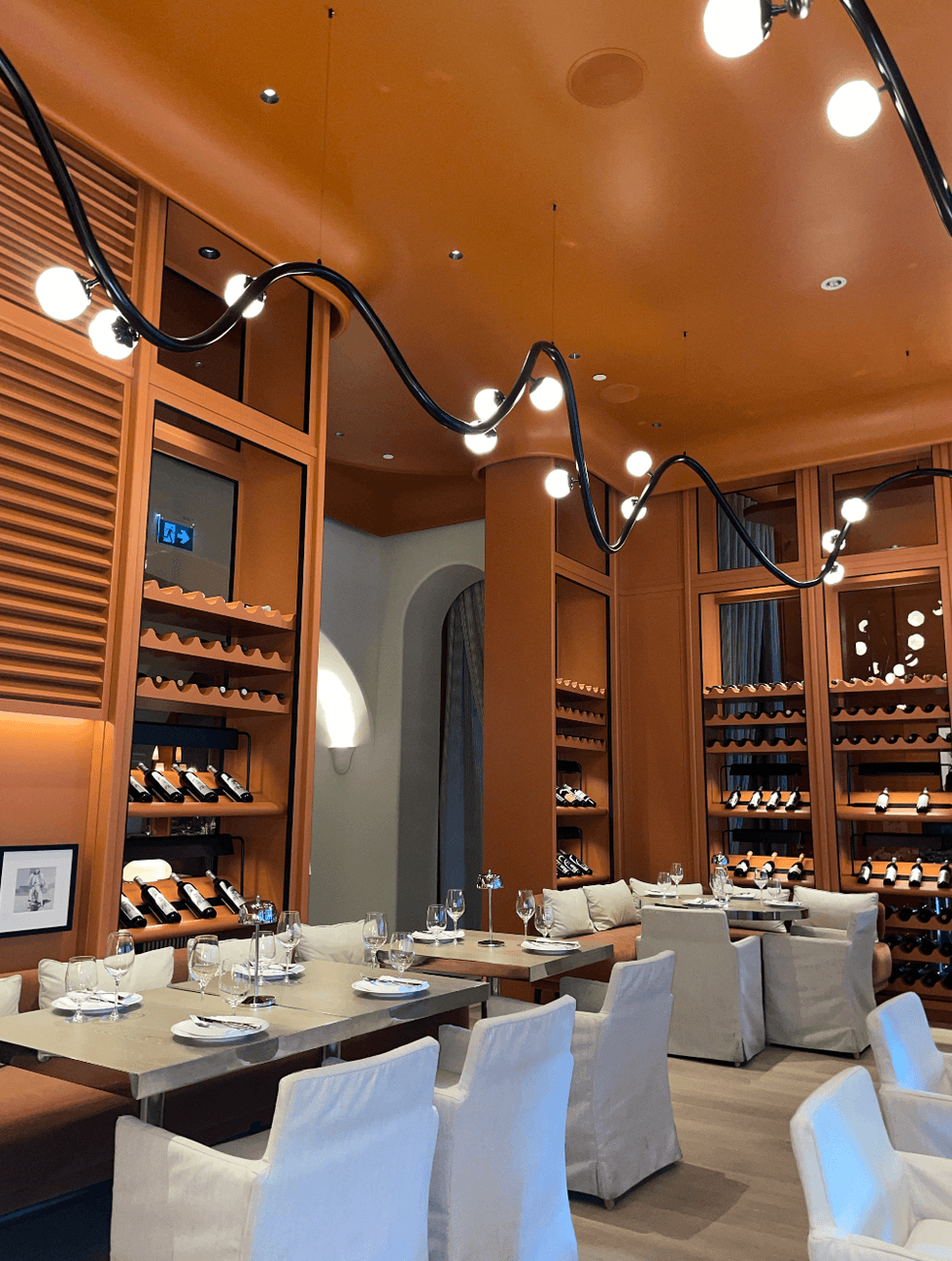 Dining room at Daphne.