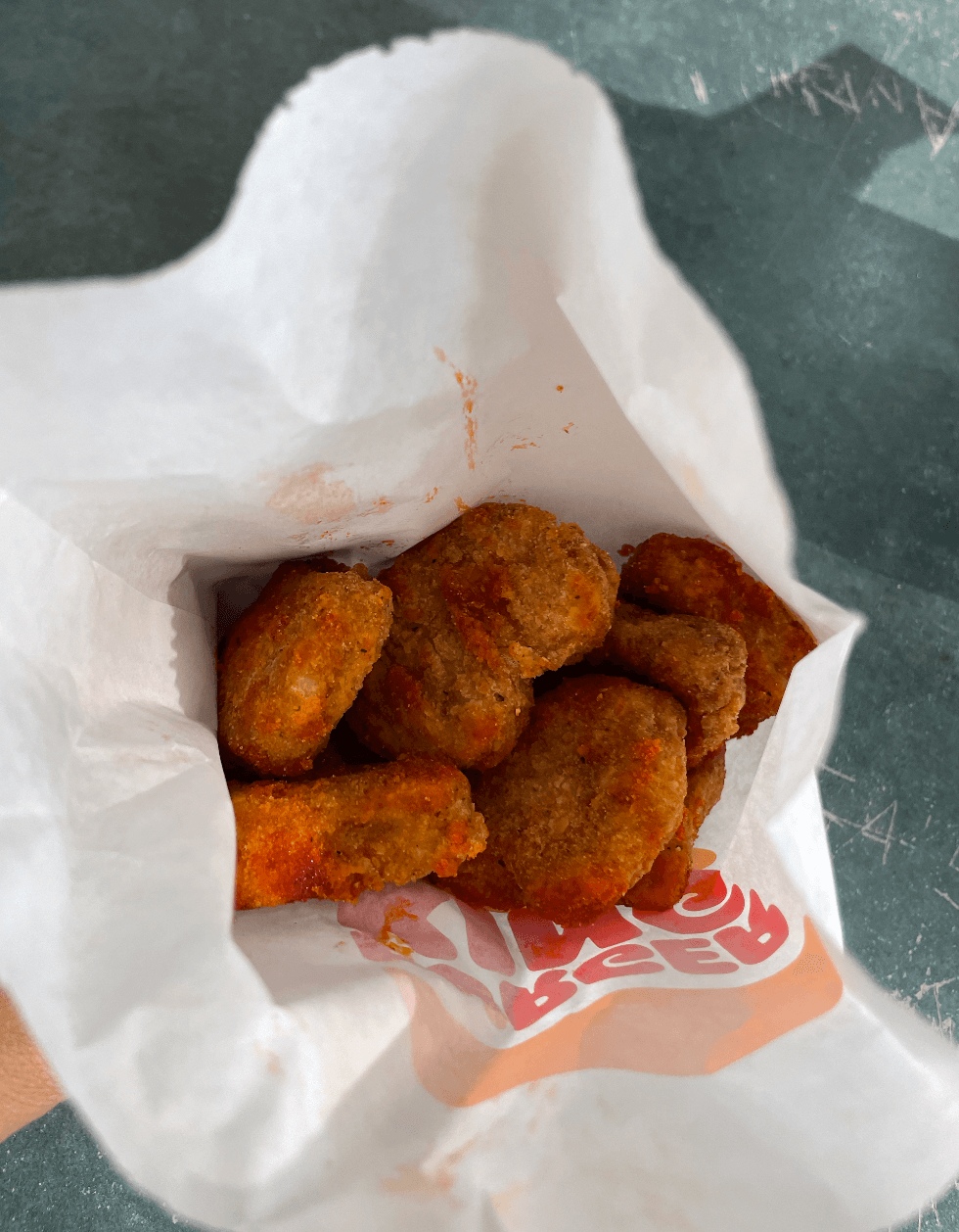Burger King Ketchup Nuggets.